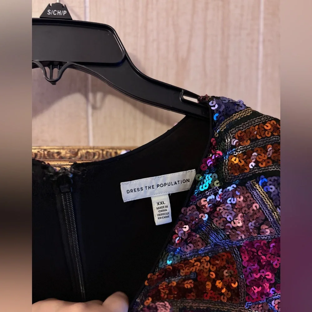 Dress the Population- Mosaic Sequin - Picture 4 of 5